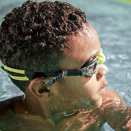 Anteojos de Natación Speedo Azul y Rosa/Gris con Protección UV y Antiniebla para Niños