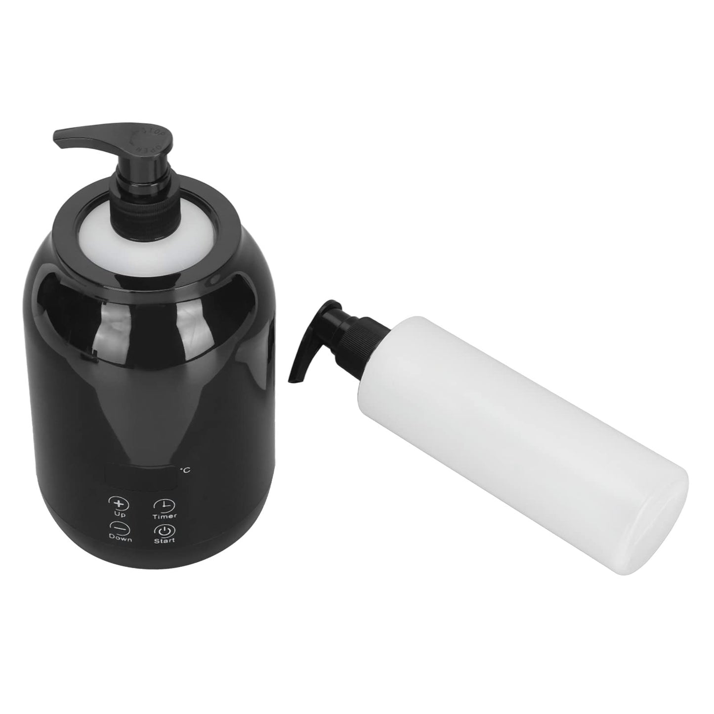 Botella de calentador de aceite de masaje, temperatura del calentador de aceite esencial Ajuste de un solo calentador de botellas de aceite para el hogar, spa, salón