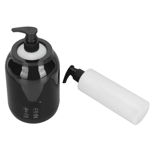 Botella de calentador de aceite de masaje, temperatura del calentador de aceite esencial Ajuste de un solo calentador de botellas de aceite para el hogar, spa, salón