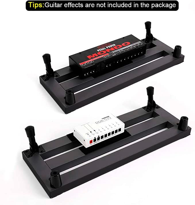 Ghost Fire - Pedal de guitarra de aleación de aluminio de 1.5 libras con efecto superligero, 19.7 x 7 pulgadas, con bolsa de transporte SPL-02 y adaptador de fuente de alimentación GA-8