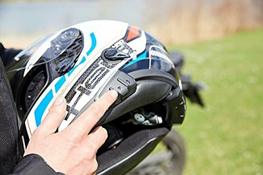 Cardo Scala Rider PACKTALK Sistema de comunicación y entretenimiento con voz natural, Packtalk Slim Jbl, Negro, Dual Pack
