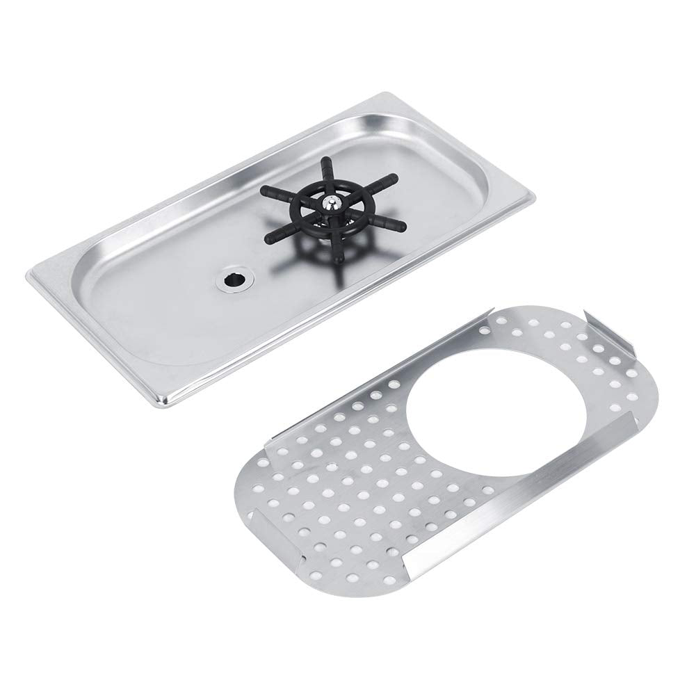 Enjuagador de Vidrio Barra Acero Inoxidable Lavador de Botellas Duradero para Cocina