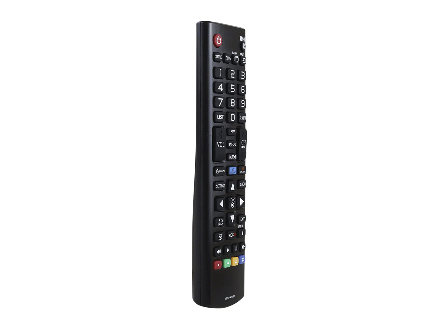Control Remoto LG AKB74475407 Smart TV Control Directo, 100% Compatible