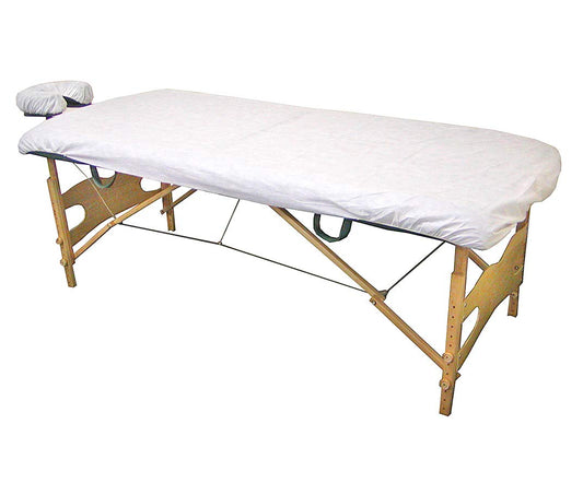 LIFESOFT Sábanas ajustables desechables para mesa de masaje, funda de cama resistente de 105 unidades