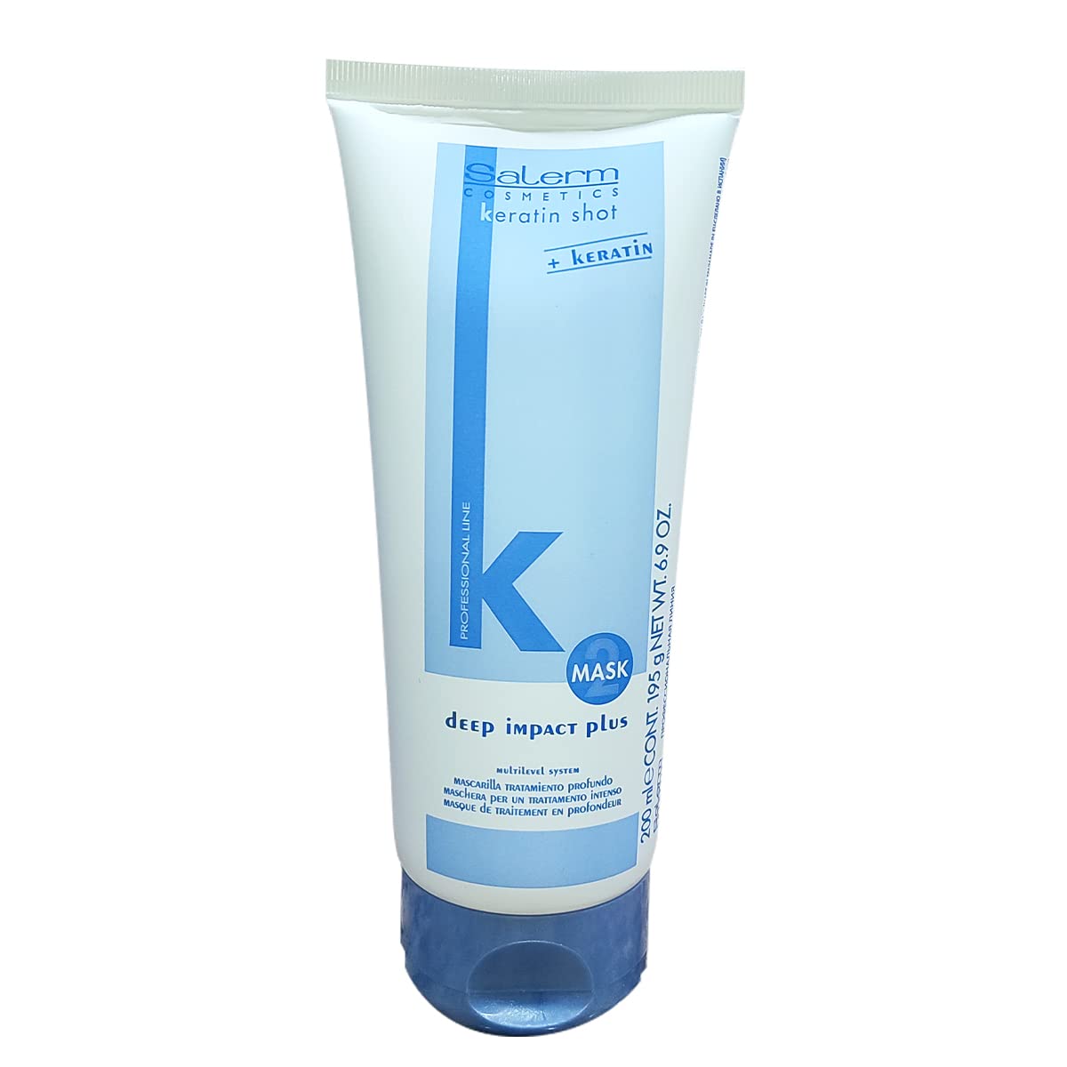Mascarilla Salerm Deep Impact Plus Keratin Shot 200 ml con Regalo