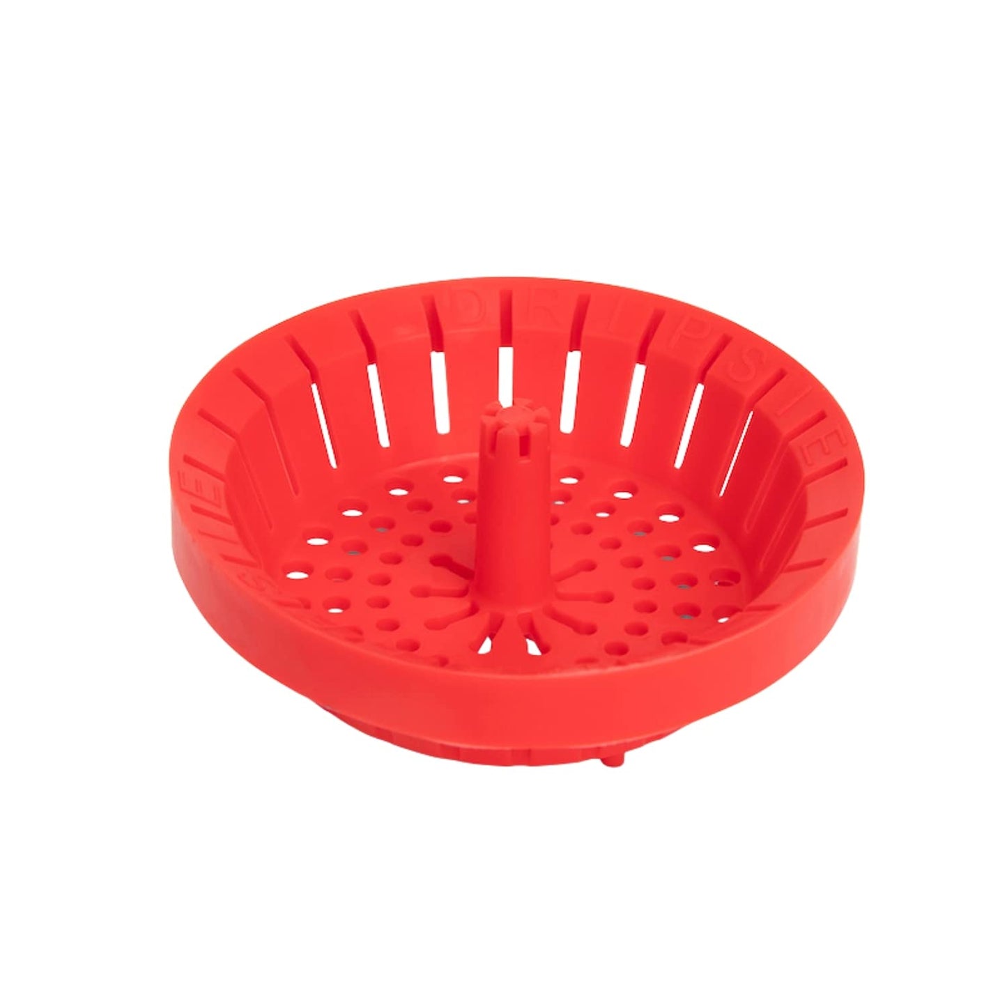 Colador de Fregadero Dripsie Rojo Resistente a Zuecos y Flexible