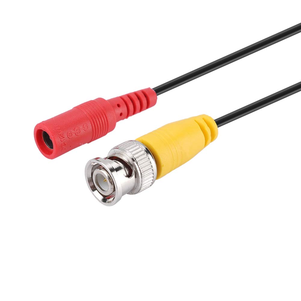 Cable de Alimentación de Video BNC, para de Monitoreo de Cámaras de Vigilancia Por CCTV DVR, Cables Bnc Todo en, Conector de 2.1mm DC (5m, 10m, 15m, 20m)(20m)