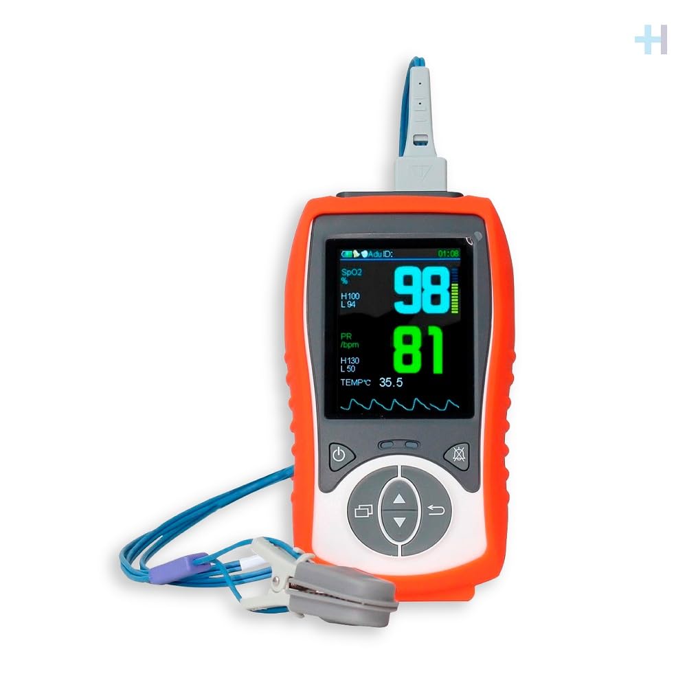 Oxímetro de Pulso Xignal U-Kiss Palm Xignal 3 Parámetros con Sensor Adulto para Uso Humano
