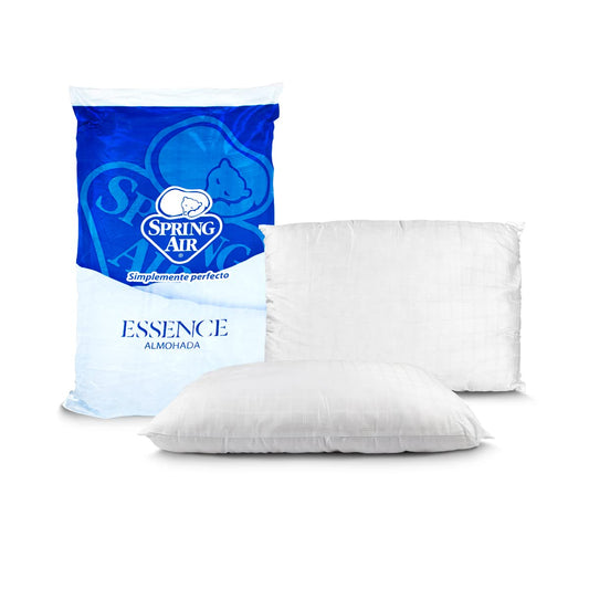 Almohadas Spring Air Essence Durazno Pack 2 soporte cabeza y cuello anti ácaros e hipoalergénico