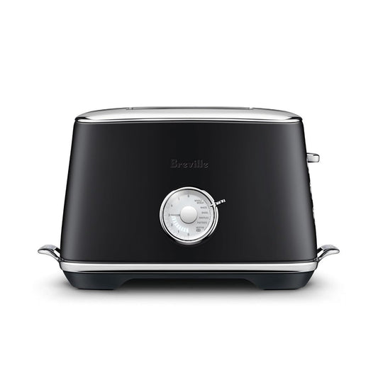 Breville Luxe tostador 2 rebanadas BTA735BTR, trufa negra