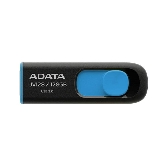Memoria Flash USB 3.0 ADATA Negro Azul Deslizable 128 GB