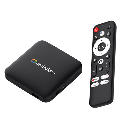 H96 Max Android 14.0 TV Box 64bit 2GB RAM 16GB ROM Amlogic S905L3 100M Ethernet WiFi6 Dual-WiFi 2.4G/5G 4K BT5.x USB TV Box