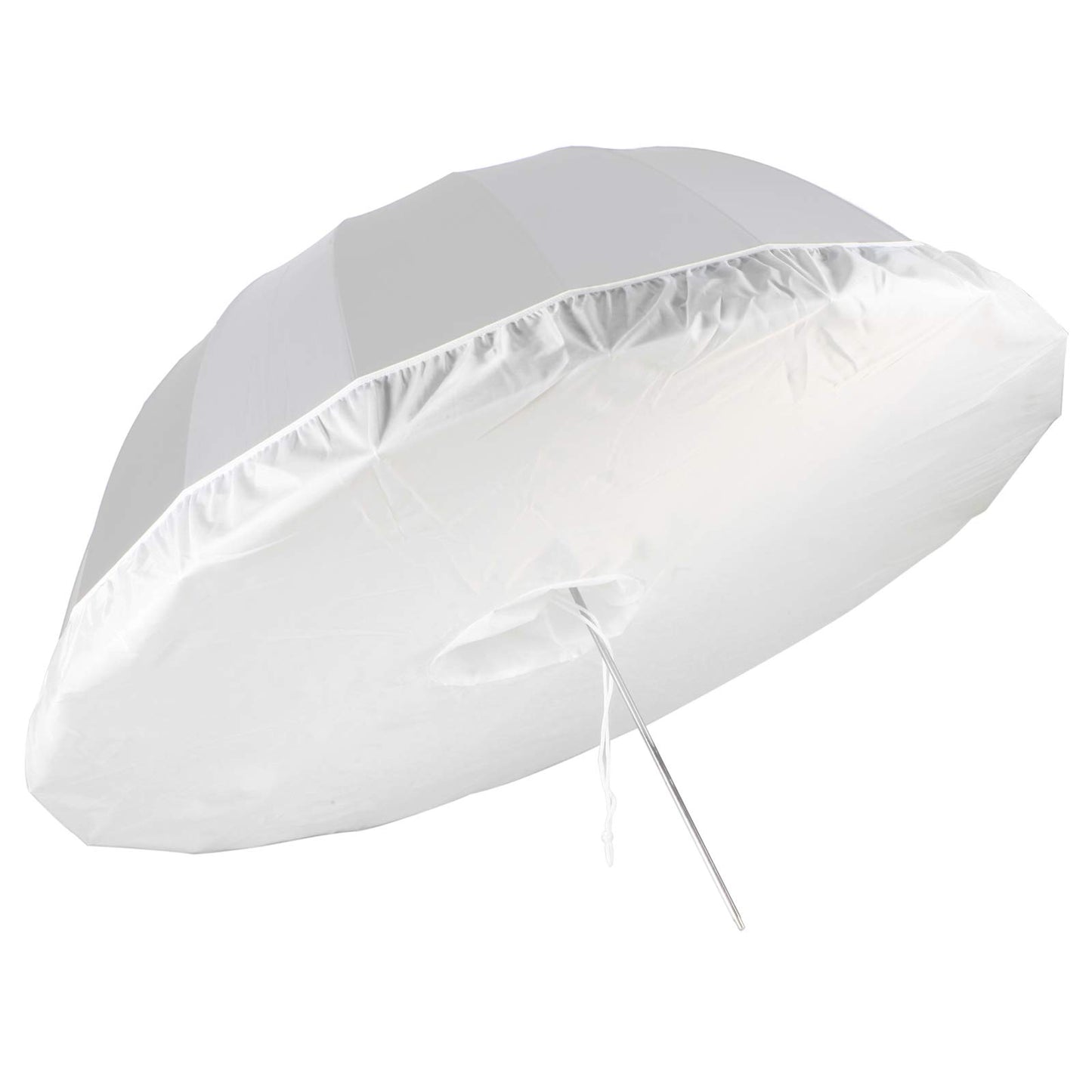 Selens 41 Inch Professional Photography Studio Umbrella Diffuser Soft Light Cloth for 16 Rods Black/Silver Parabolic Reflective Lighting Umbrella