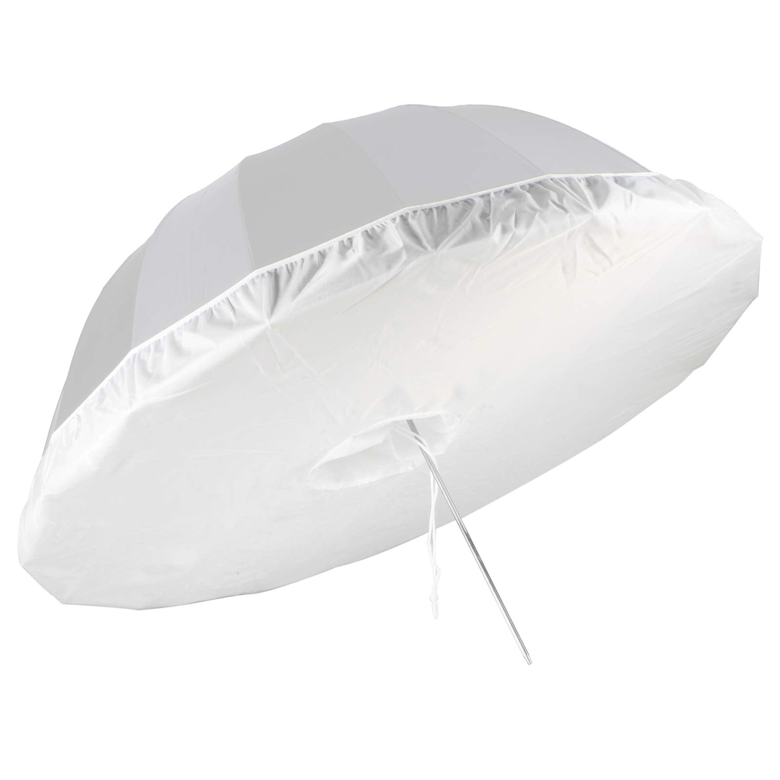Selens 41 Inch Professional Photography Studio Umbrella Diffuser Soft Light Cloth for 16 Rods Black/Silver Parabolic Reflective Lighting Umbrella