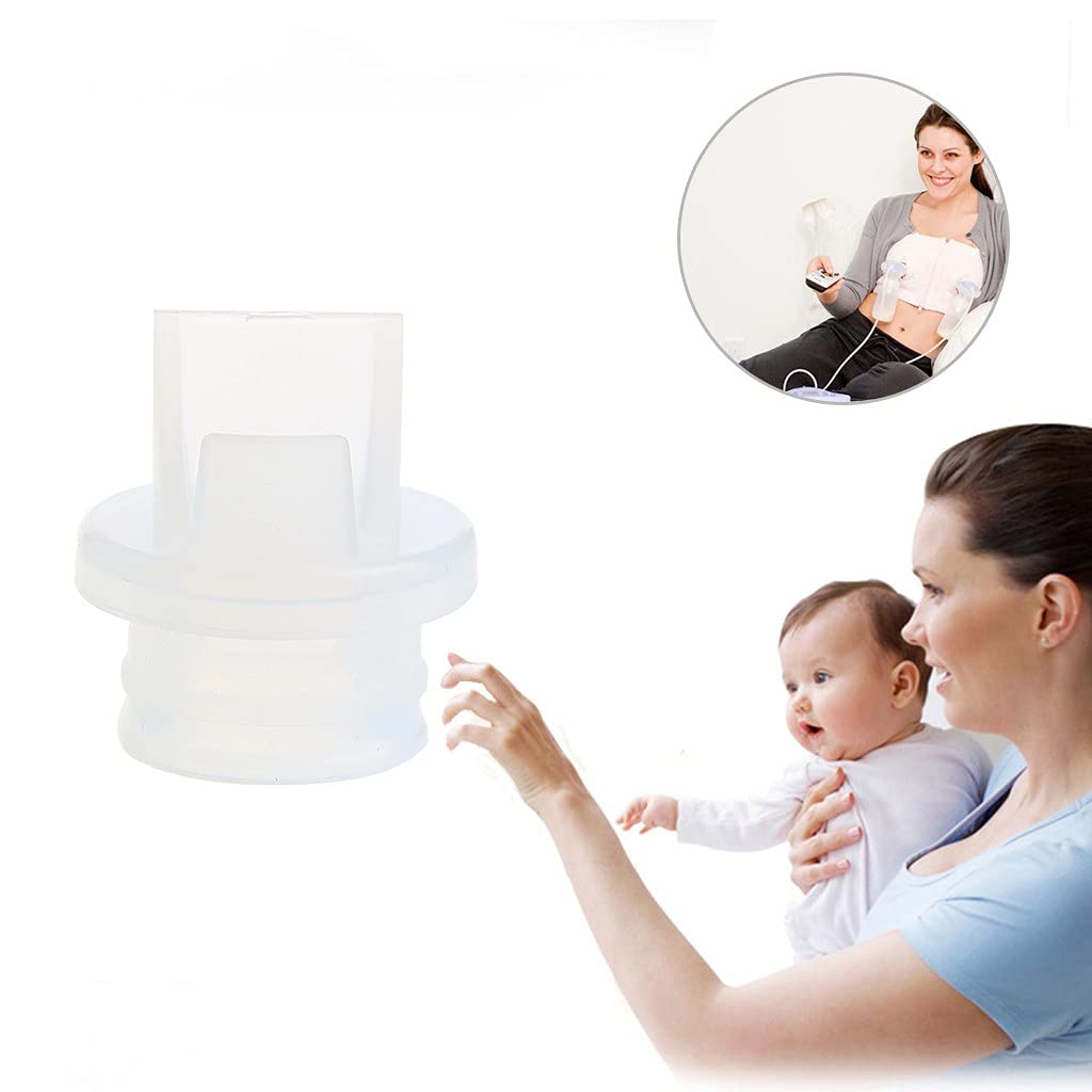 Válvula Repuesto para Extractor de Leche, Pico de Pato Antireflujo de Silicón Compatible con Spectra, Avent y Chicco, 2 piezas