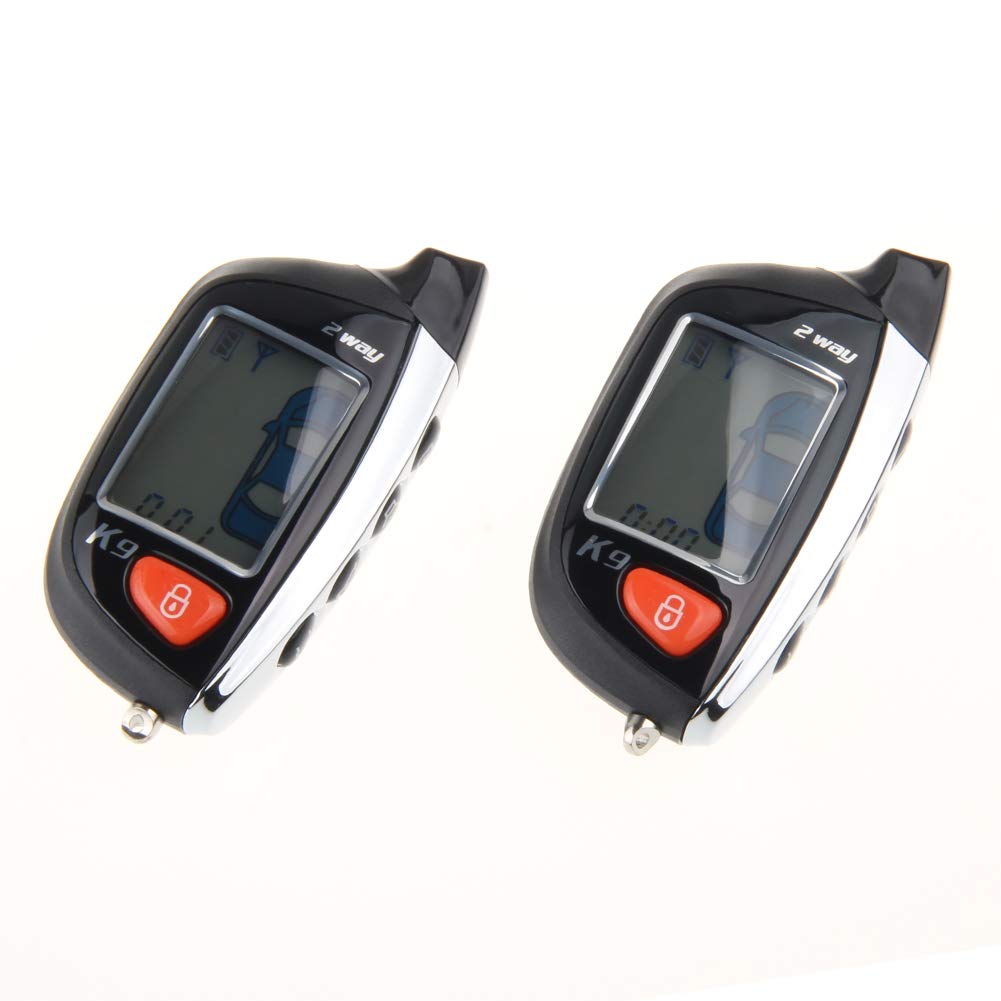 Sistema de Alarma para Auto EasyGuard 2 Way con Display LCD, Encendido Remoto y Modo Turbo Timer
