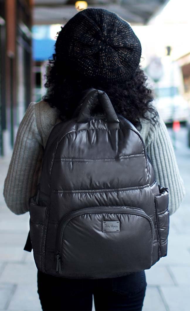 7AM Voyage Bolsa Pañalera - BK718 Bolso Organizador Impermeable Grande Para Bebés