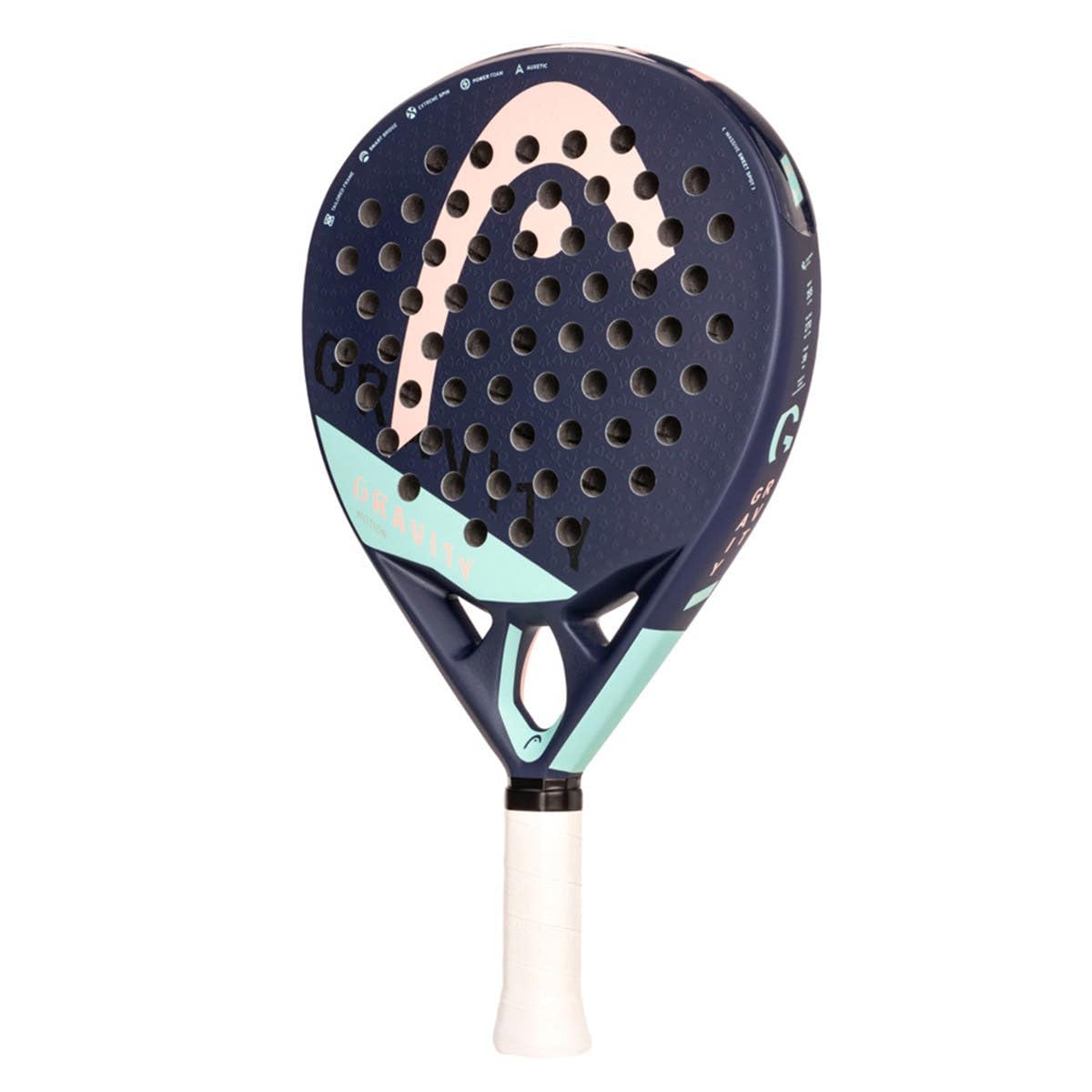 Head 228172 Raqueta de Tenis Gravity Motion 2022, Azul, 4 1/4