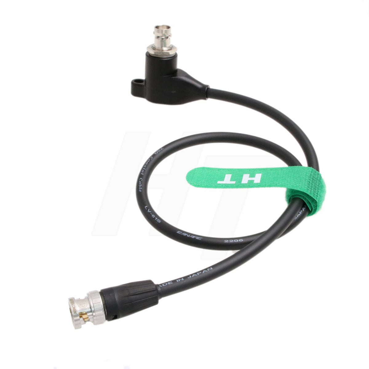 Cable 12G 4K HD SDI HangTon Negro aislador galvánico para Cámara y Monitor de 20 Pulgadas
