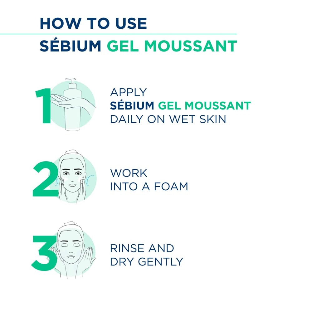Bioderma Sebium Gel Limpiador Moussant 100 mL