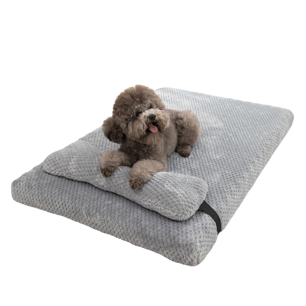 MAKAMBAKO Cama para Perros Grande Sofá Lavable con Funda Extraíble,Cama para Mascotas Transpirable-75 * 50 * 6cm