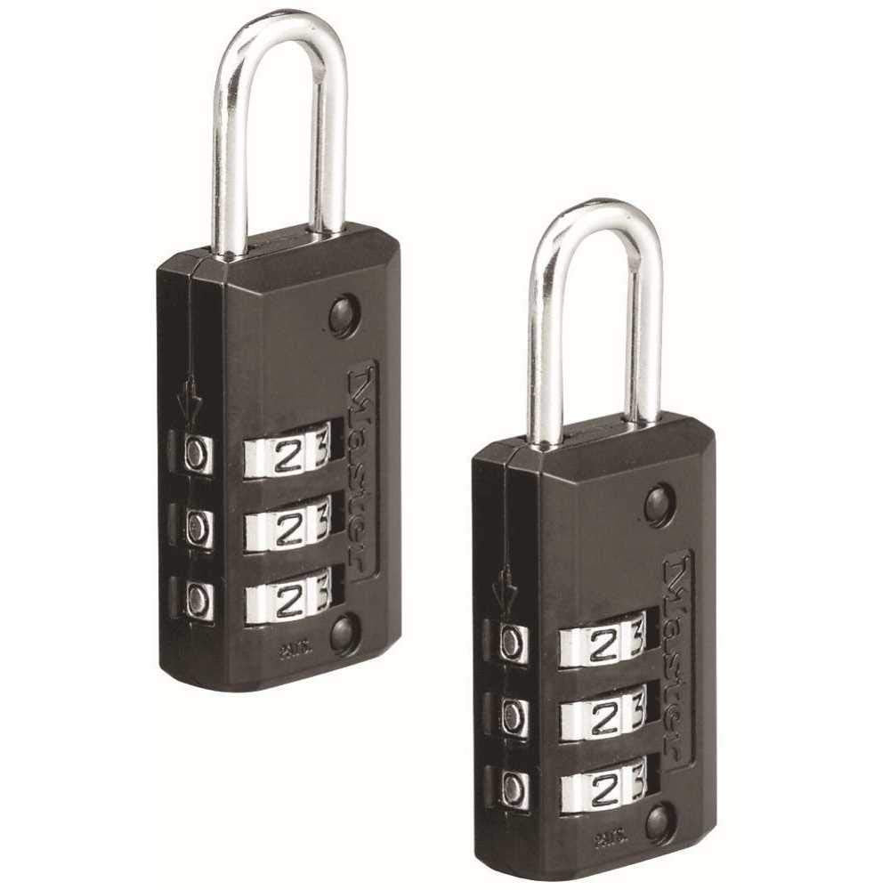 Candado para Equipaje Master Lock 646T Combinación Reprogramable 3 Dígitos