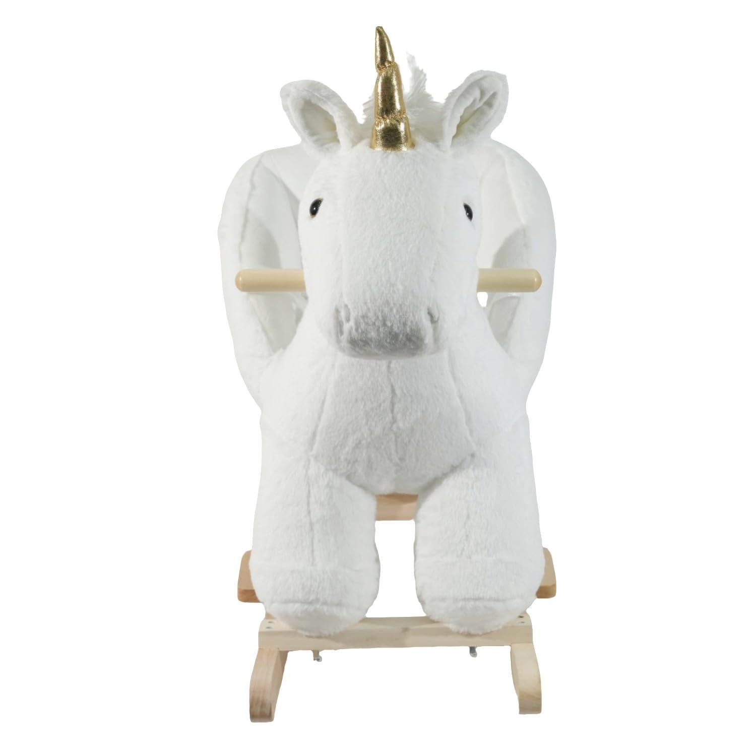 BAMBINETO Mecedora para Bebe Unicornio de Peluche