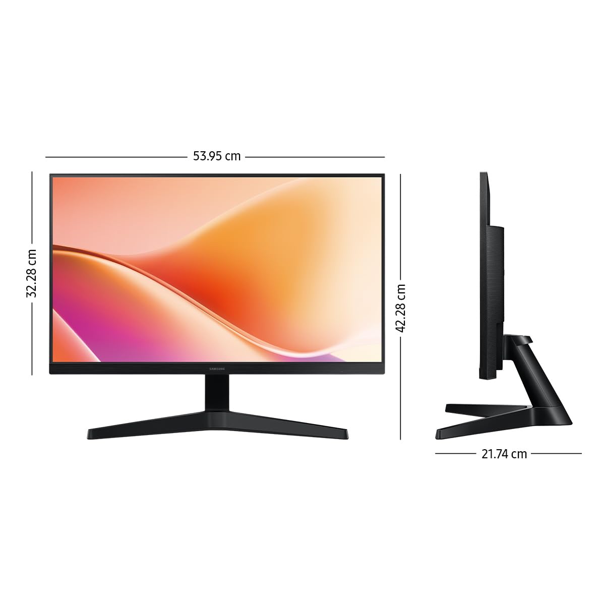 Samsung Essential LS24F330EALXZX Monitor 24" FHD 100Hz, Panel IPS, Modo Juego, proteccionn Visual, resolucion FHD, Tiempo de Respuesta 5 (GTG), Brillo 200 CD/m