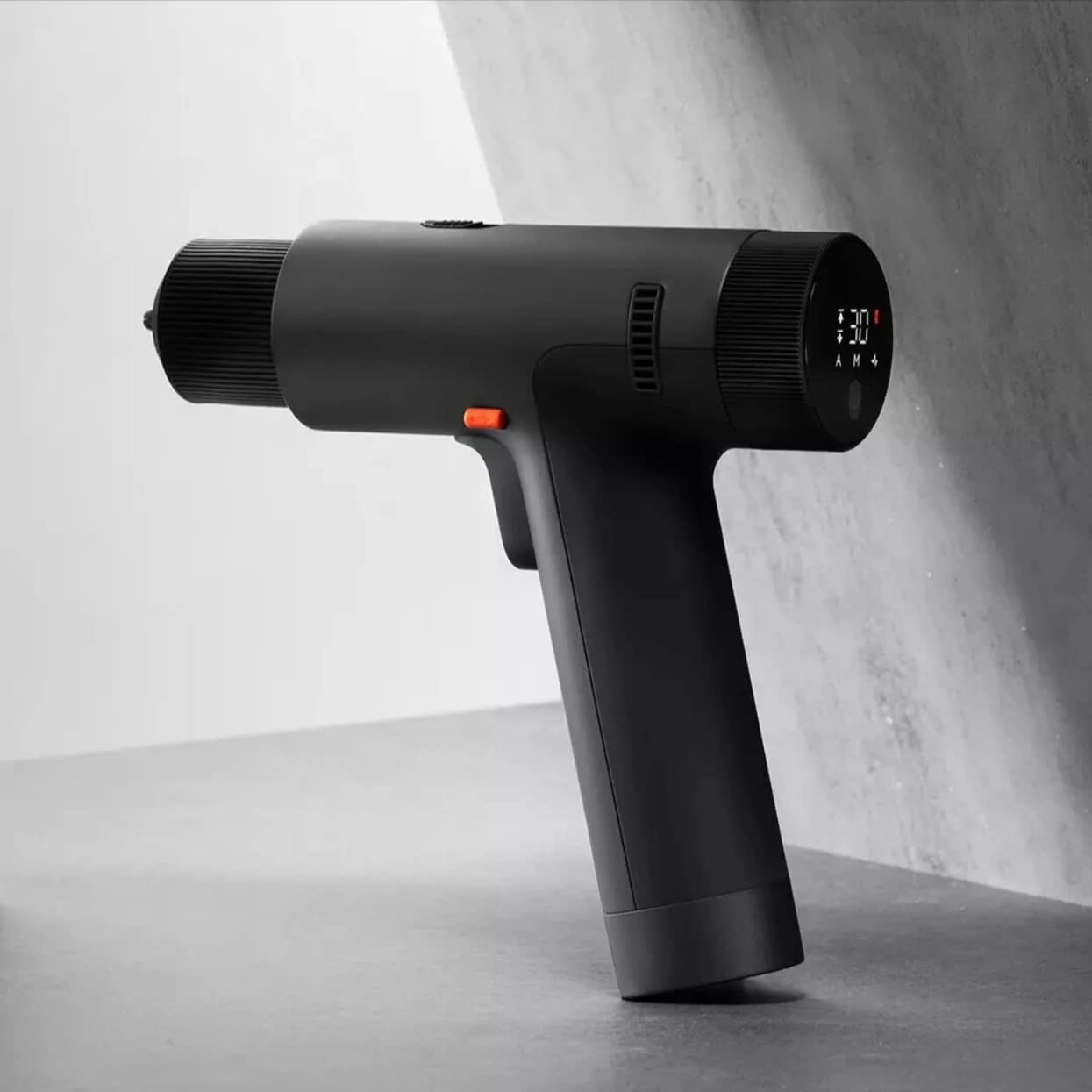 Xiaomi 12V Max taladro inalámbrico sin escobillas, 30 nm potente par, control de precisión de 30 velocidades, 3 modos de funcionamiento, visualización inteligente, gris
