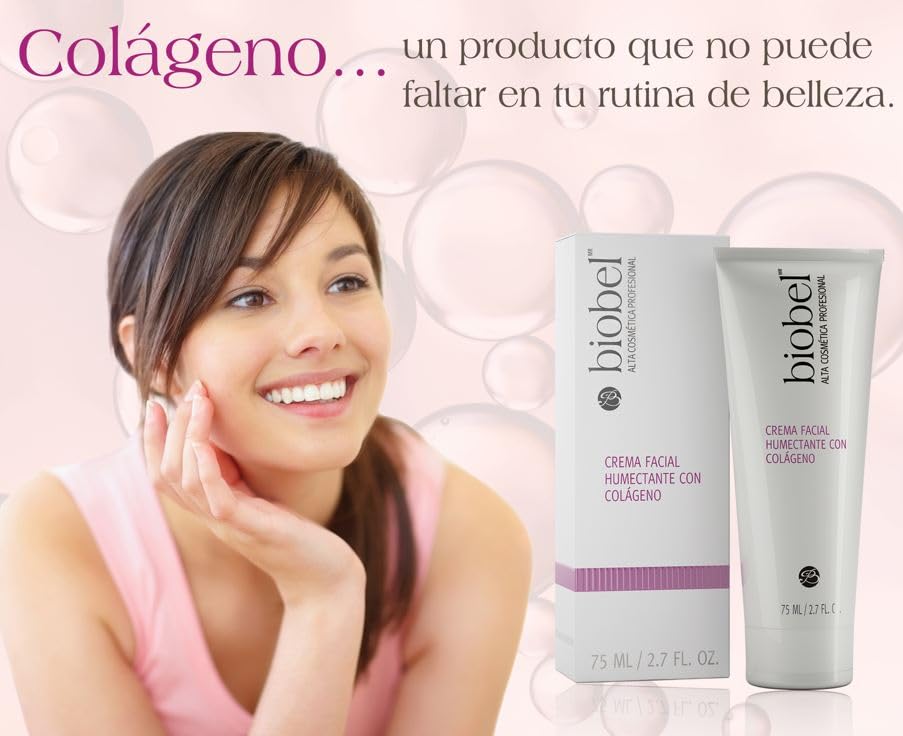 Biobel Crema Facial Humectante Con Colágeno 75ml