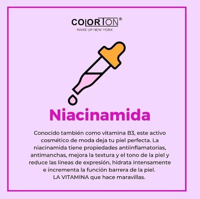 Kit Tonico y Serum Niacinamida B3 Colorton