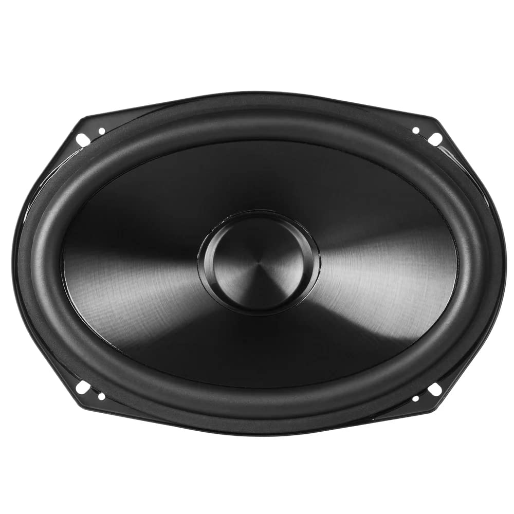 NVX® VSP69KIT Bocinas de coche premium de 6x9, 900W máx, 300W RMS, sistema de 2 vías con componente con tweeters de cúpula de seda de 1 pulgada y cruces pasivos, fáciles de instalar en autos/camiones