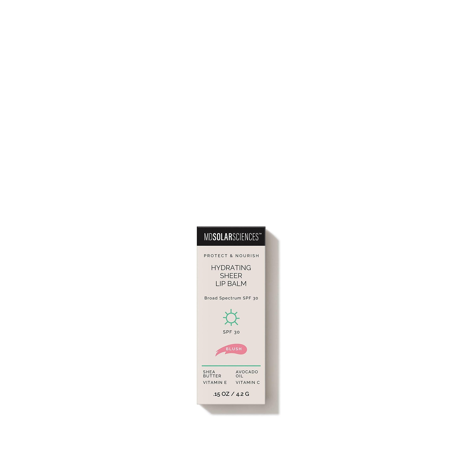 Protector Labial MDSolarSciences Rosado Hidratante FPS 30 Natural Vegano Sin Químicos