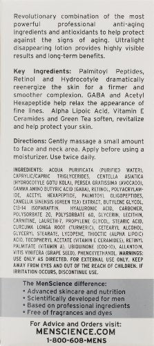 MenScience Androceuticals Fórmula antienvejecimiento, 1 oz.