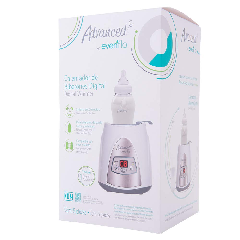 Calentador de Biberones Digital Evenflo MEX Avanzado