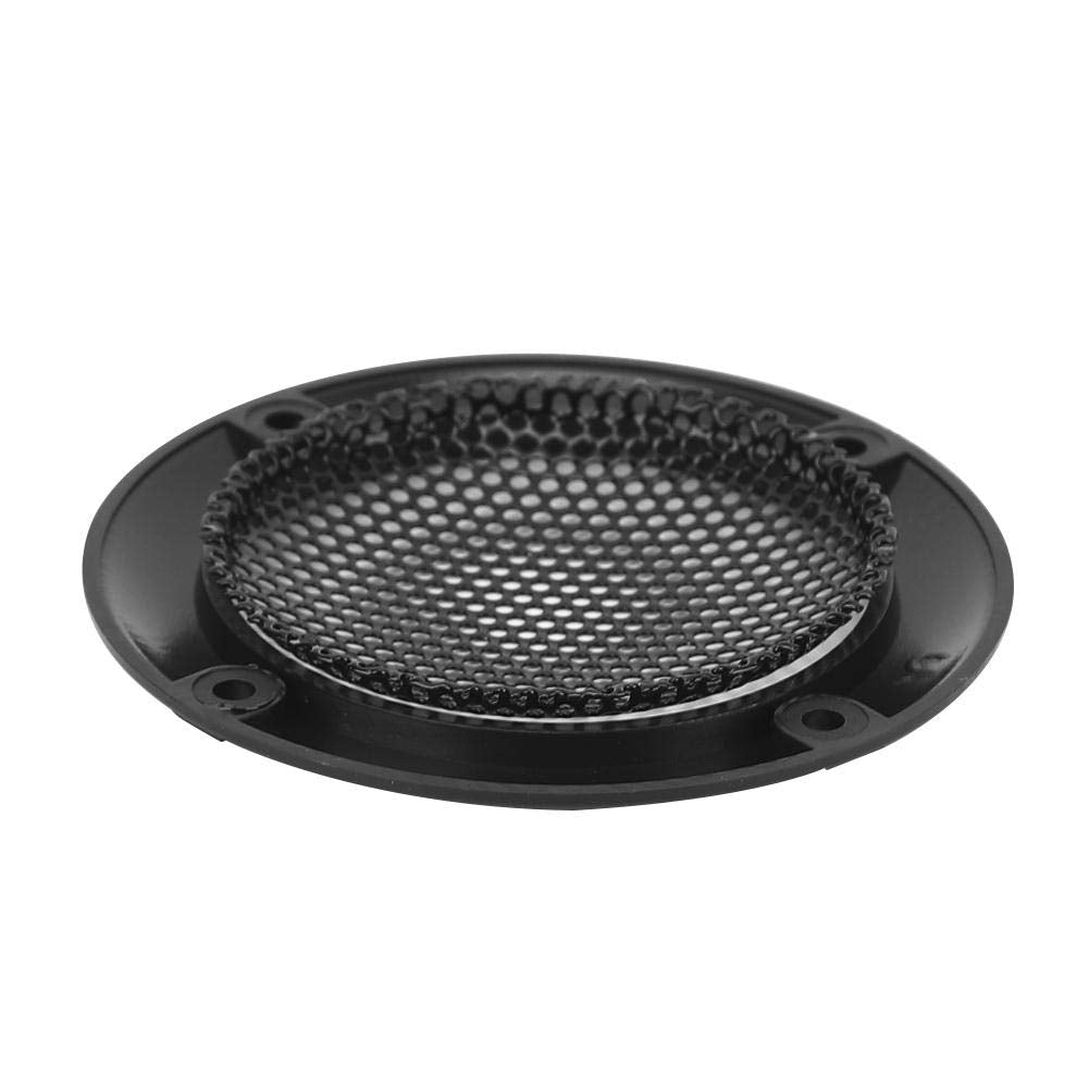 Rejilla de Altavoz de Audio Acouto Negro Decorativa para Auto