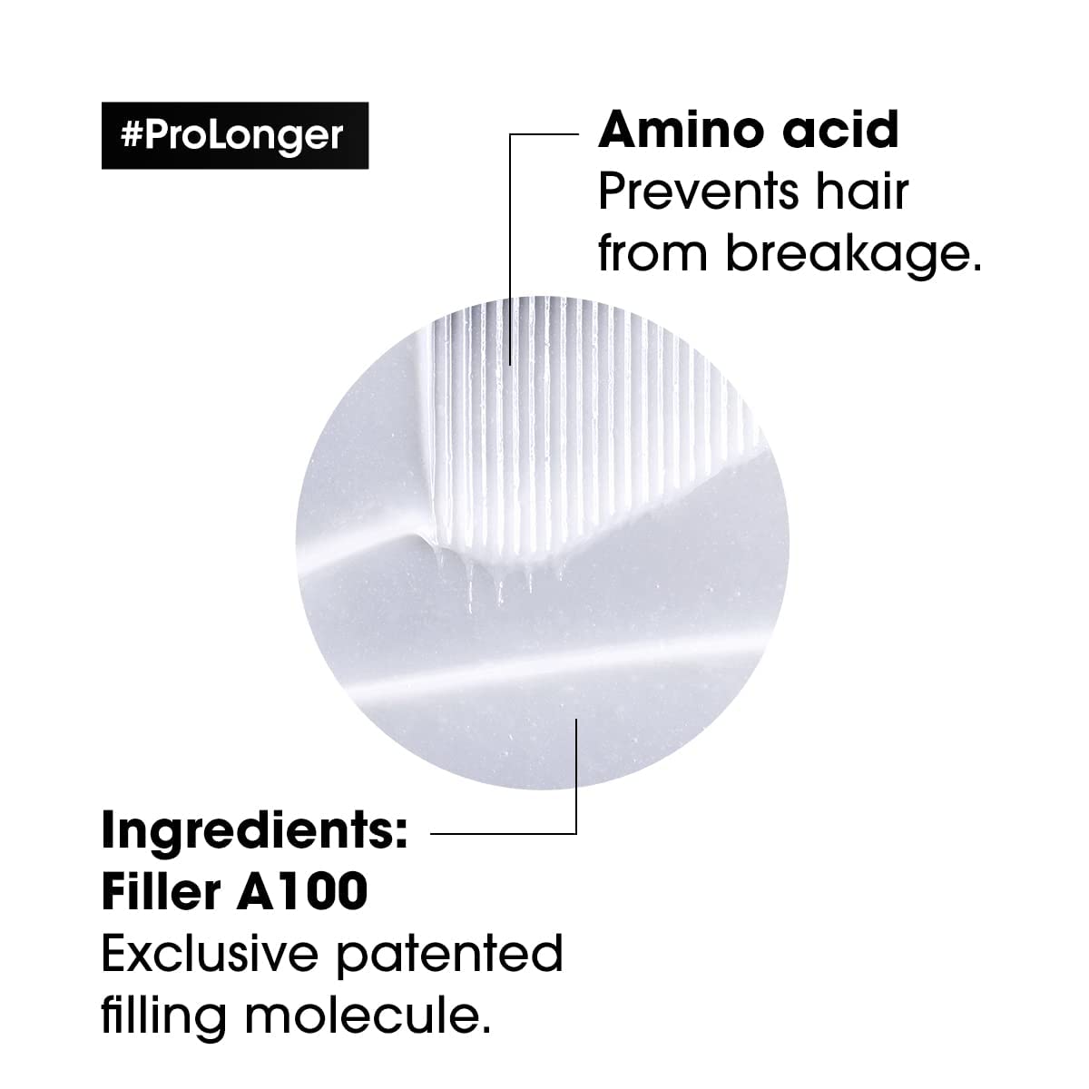 Mascarilla Tratamiento L'Oreal Professionnel Negro Engrosadora para un Cabello Más Largo y Saludable