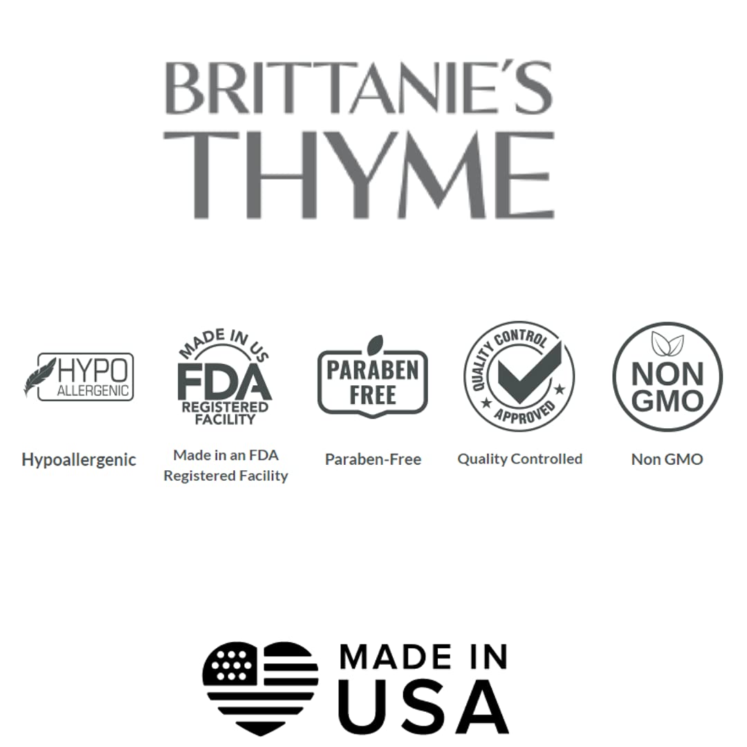 Suero en Polvo de Ácido Hialurónico Britannie’s Thyme Puro Natural, Mejora la Hidratación de la Piel