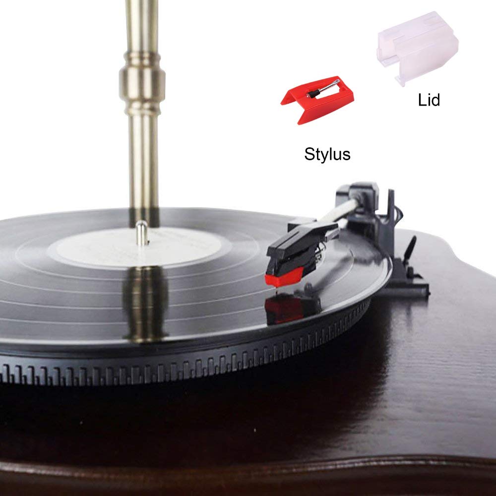 Paquete de 4 lápices de repuesto para tocadiscos ION Jenson Crosley Victrola Sylvania - Tocadiscos con aguja de rubí