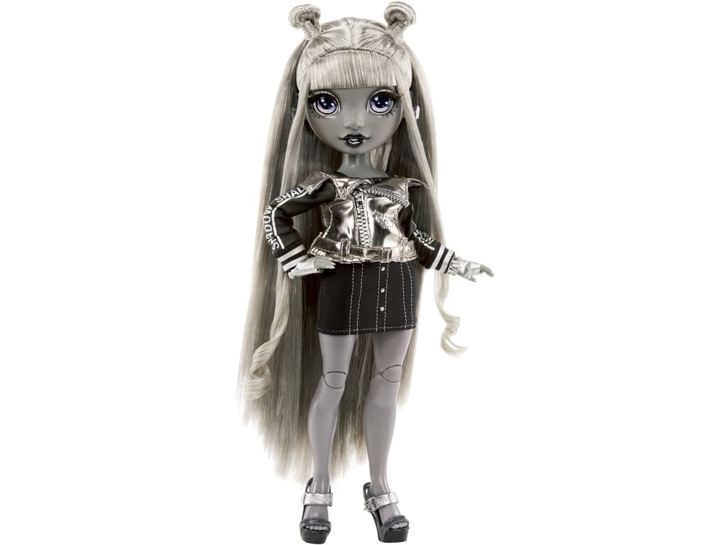 Muñeca de Moda MGA Rainbow High Blanco y Negro Shadow High Series Luna Madison Original