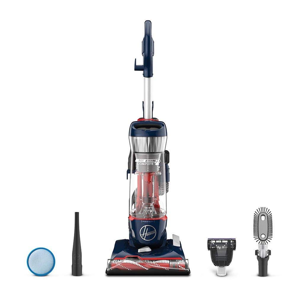 Hoover Pet MAX Aspiradora Vertical sin Bolsa, UH74110, Color Morado