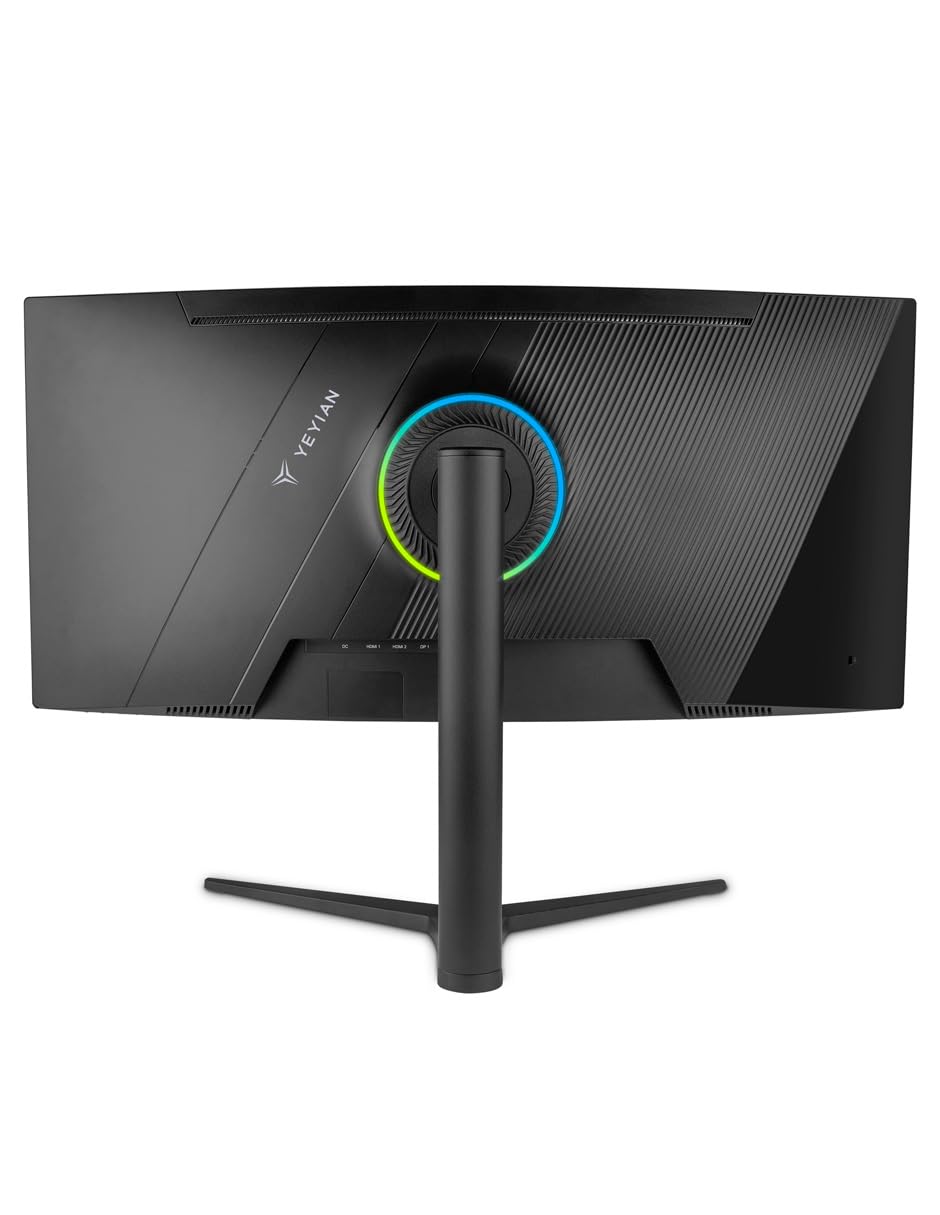 Monitor Gamer Yeyian Curvo 34 Pulgadas WQHD 180Hz 1MS RGB