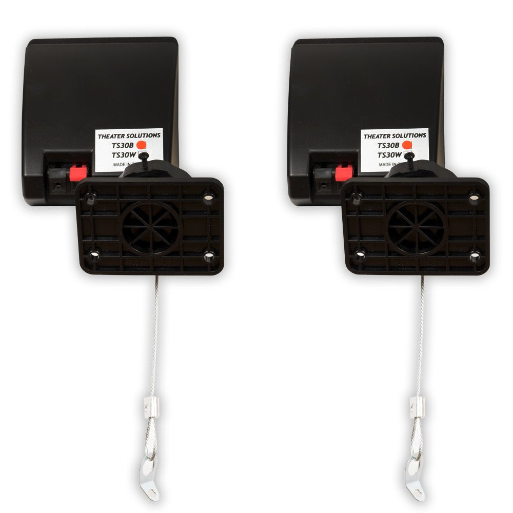 Parlantes Montables Theater Solutions Negro 2.5 Pulgadas Paquete de 2
