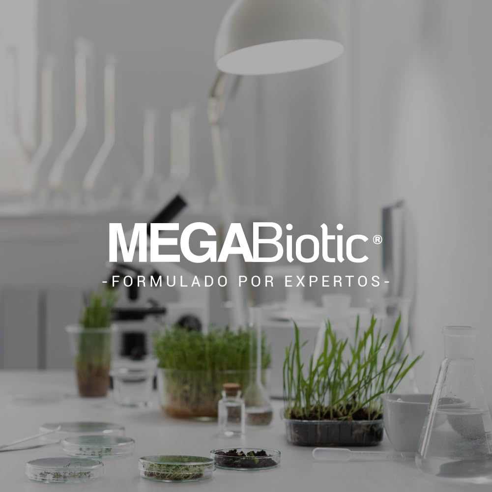 Suplemento Alimenticio MegaBiotic 30 Billones Mujer con Probióticos y Prebióticos Inulina de Agave y Fibra Dietética