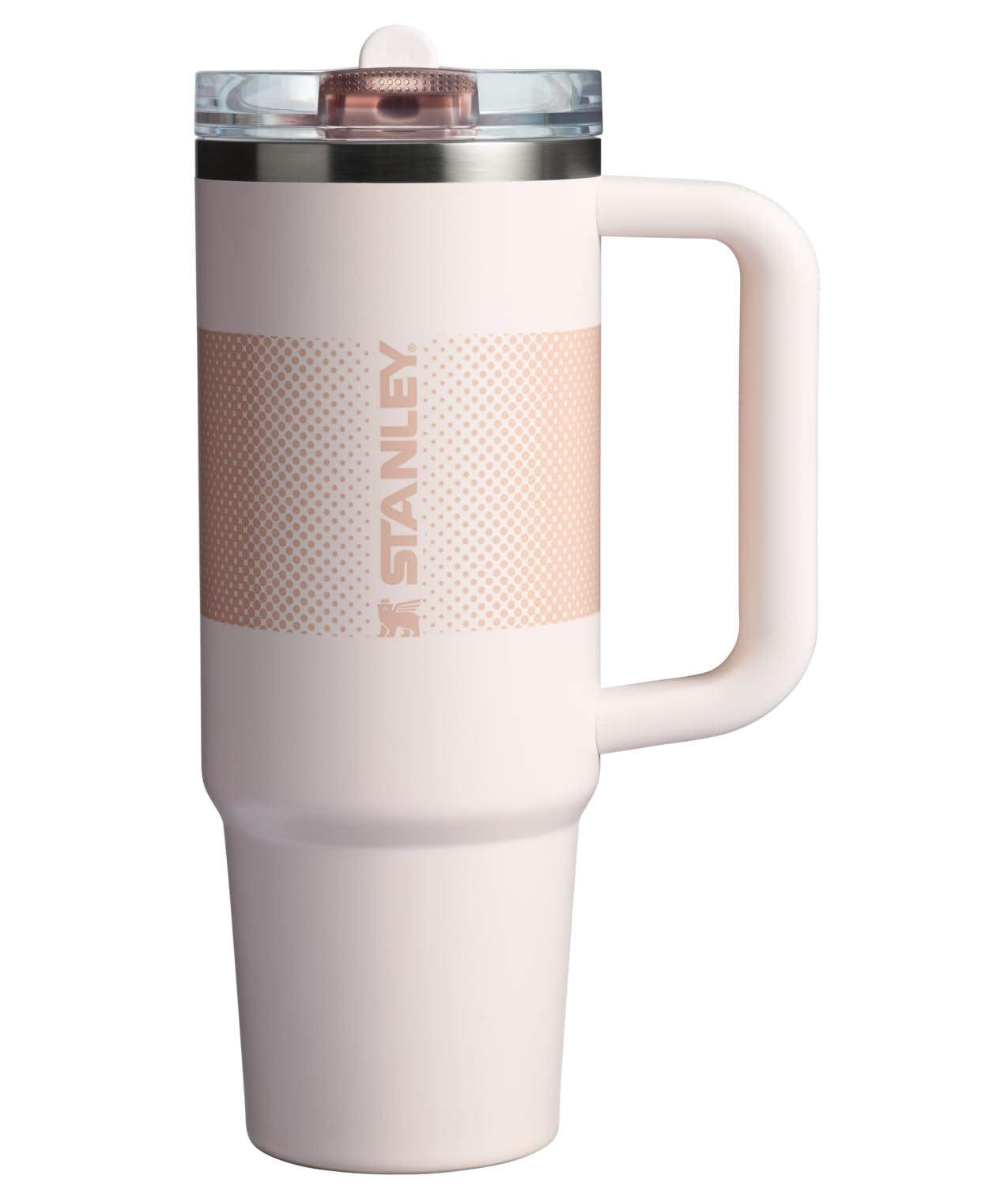 Vaso Stanley Quencher ProTour Blanco con Tapa a Prueba de Fugas para Viajes