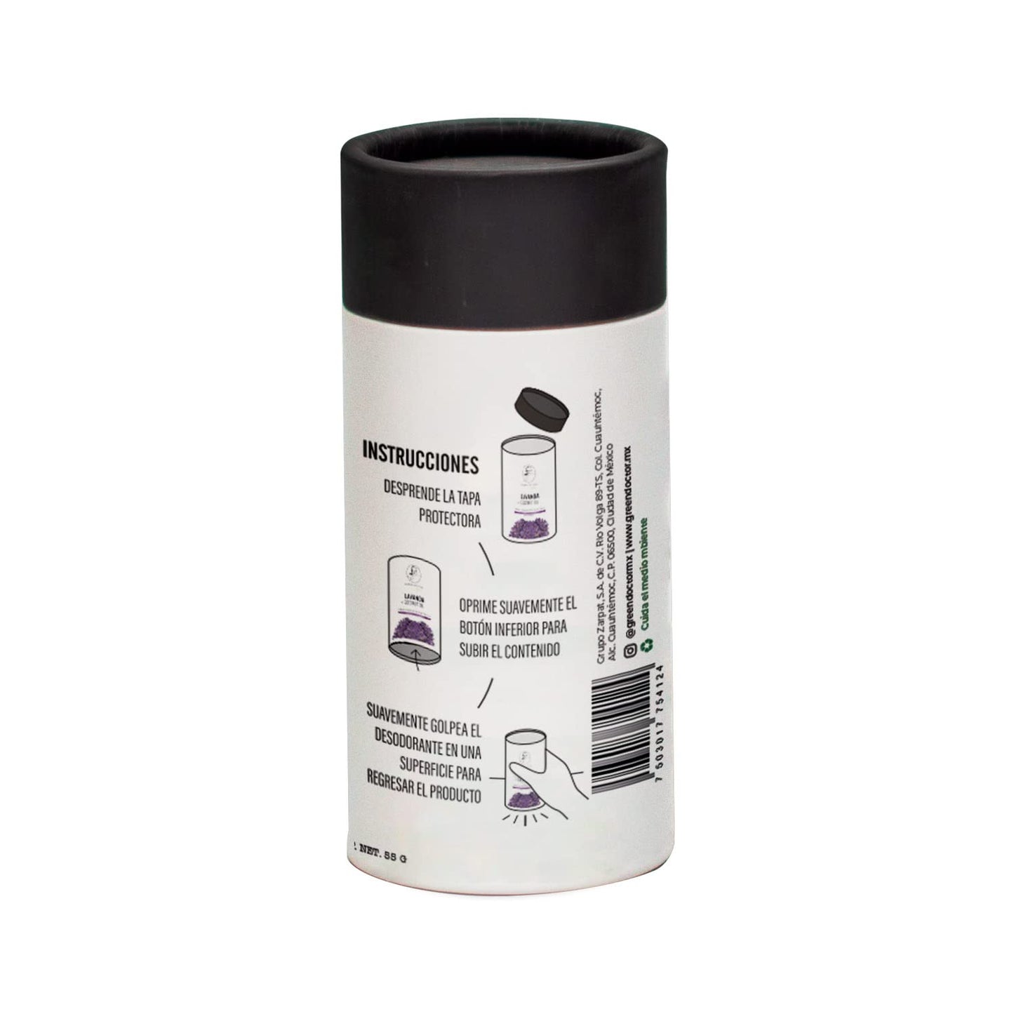 Green Doctor | Desodorante Natural Mix | Sin Aluminio | Sin Parabenos | Sin Alcohol | Mix de Aceites Esenciales | Kit 3 piezas | ¡Protección natural y frescura duradera para tu cuidado personal!