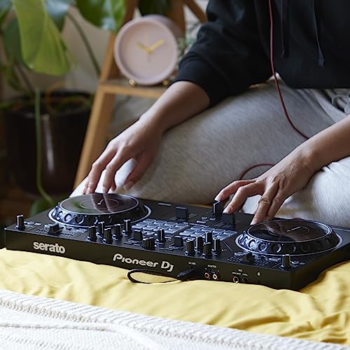 Controlador DJ Pioneer DJ DDJ-REV1 negro de 2 Canales Estilo Scratch para Serato DJ Lite