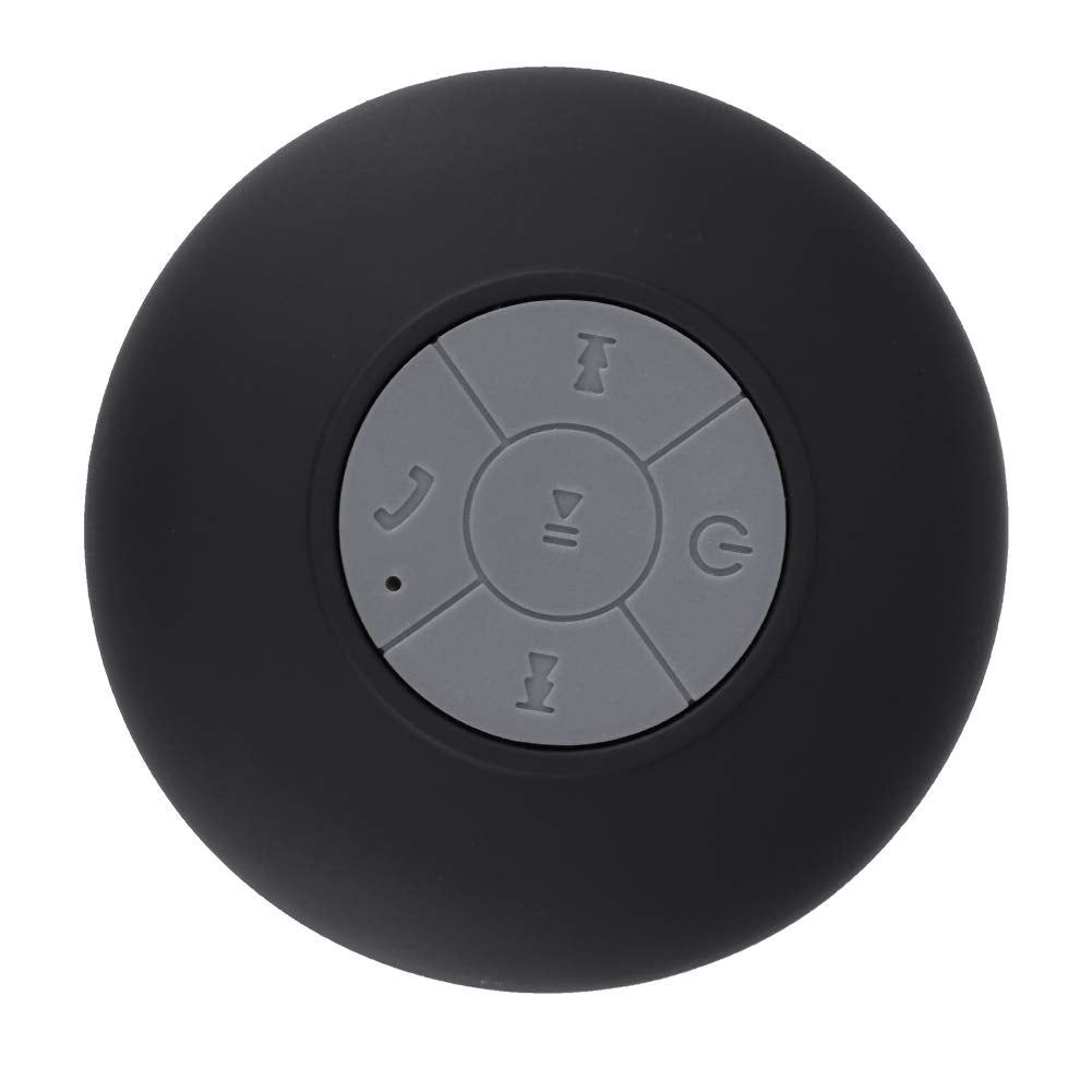 Altavoz Portátil Liukouu Negro con Ventosa Especial y Chip Decodificador Bluetooth