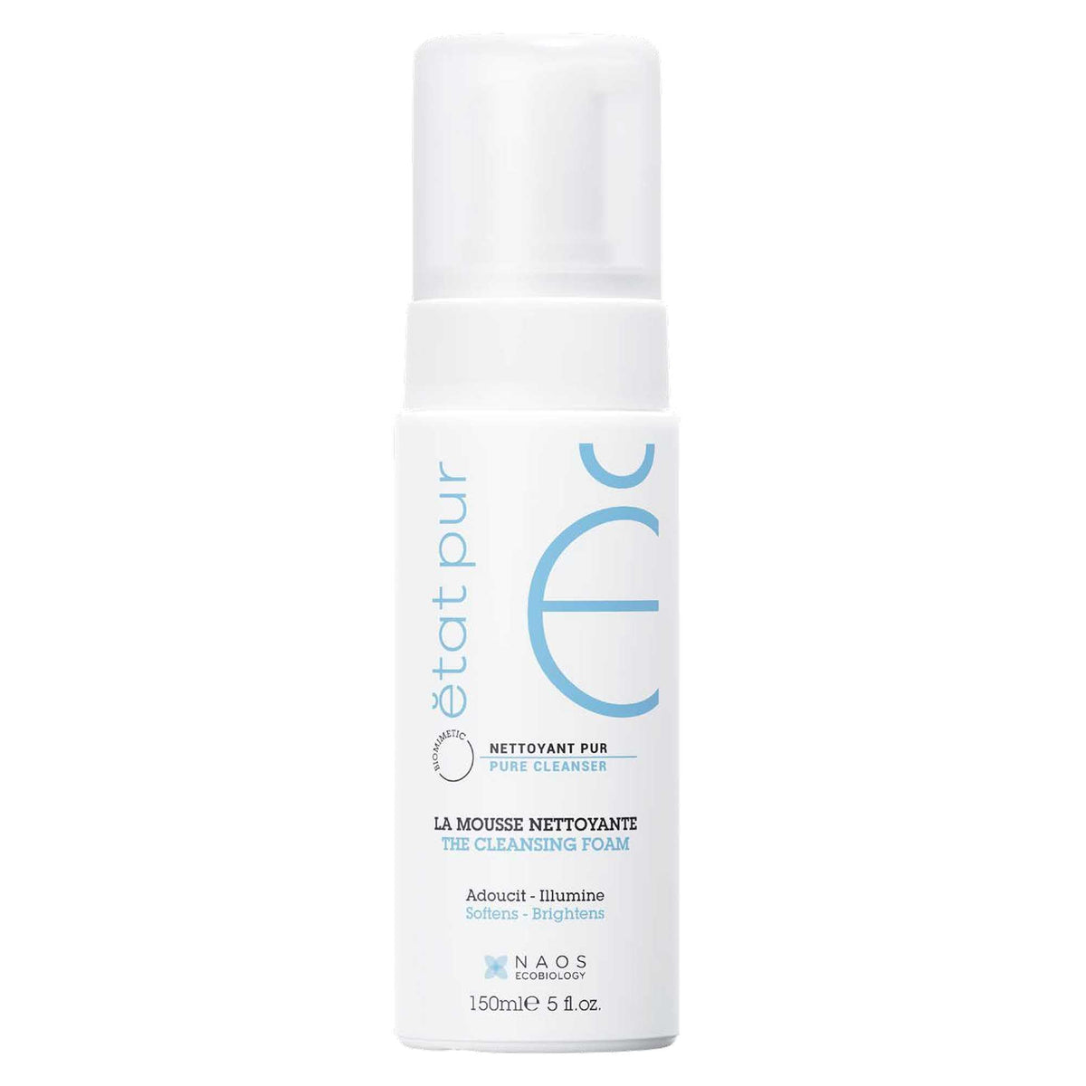 Etat Pur Espuma Limpiadora Limpia Y Suaviza, 150ml