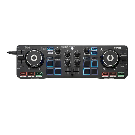 Hercules DJ Control, 2 mezcladores DJ, negro (4780884)